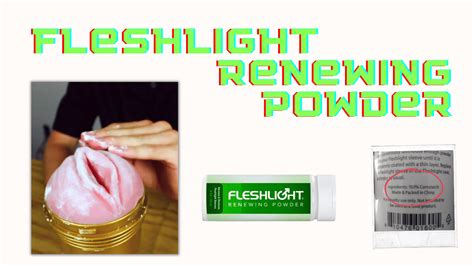 Fleshlight Renewing Powder Is Cornstarch (And How To Use)